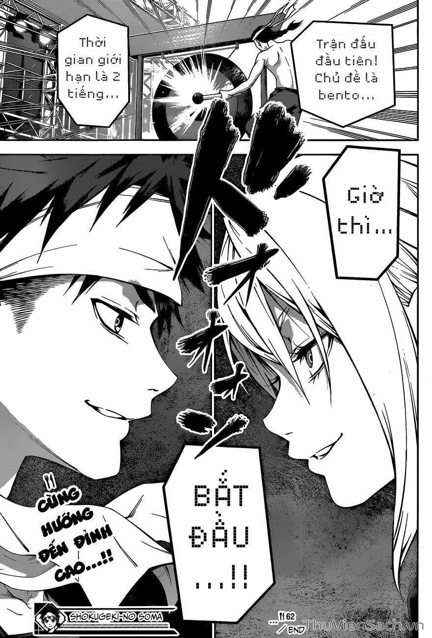 Truyện Tranh Vua Bếp Soma - Cuộc Chiến Ẩm Thực trang 7