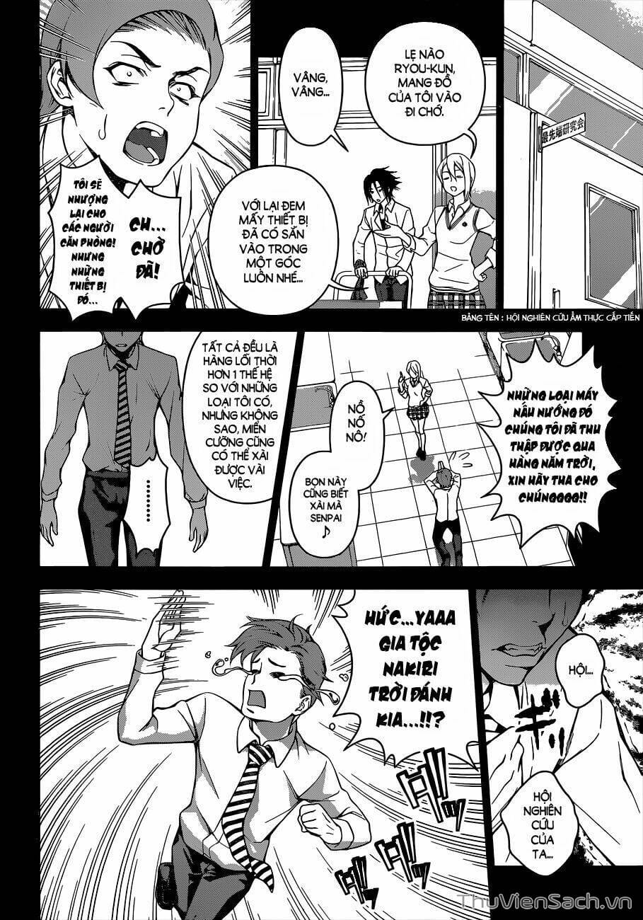 Truyện Tranh Vua Bếp Soma - Cuộc Chiến Ẩm Thực trang 7