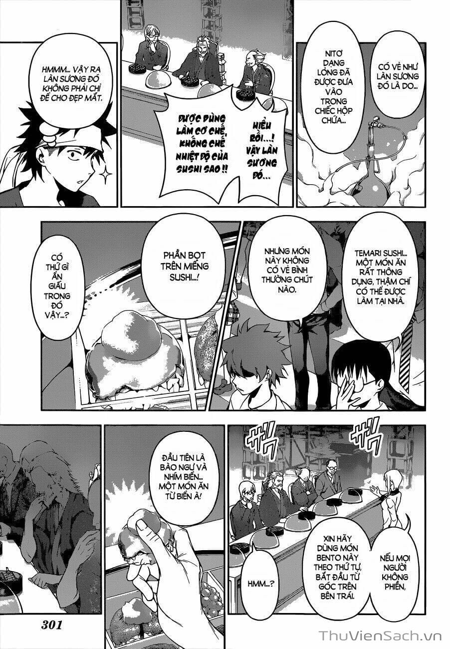 Truyện Tranh Vua Bếp Soma - Cuộc Chiến Ẩm Thực trang 7