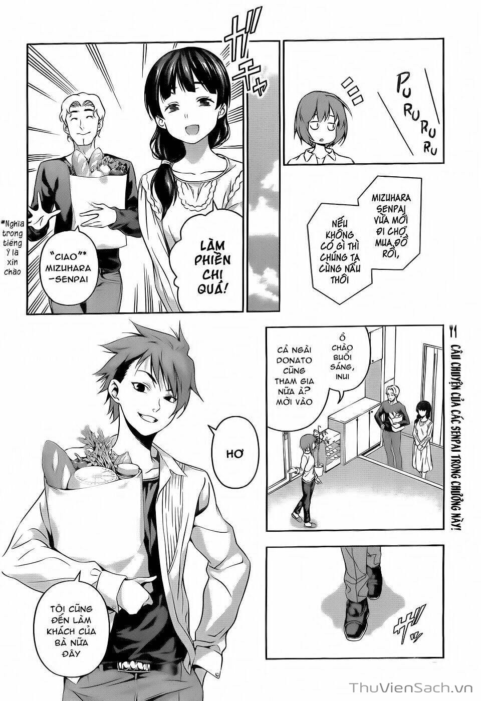 Truyện Tranh Vua Bếp Soma - Cuộc Chiến Ẩm Thực trang 7