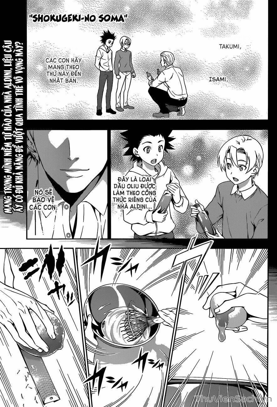 Truyện Tranh Vua Bếp Soma - Cuộc Chiến Ẩm Thực trang 7