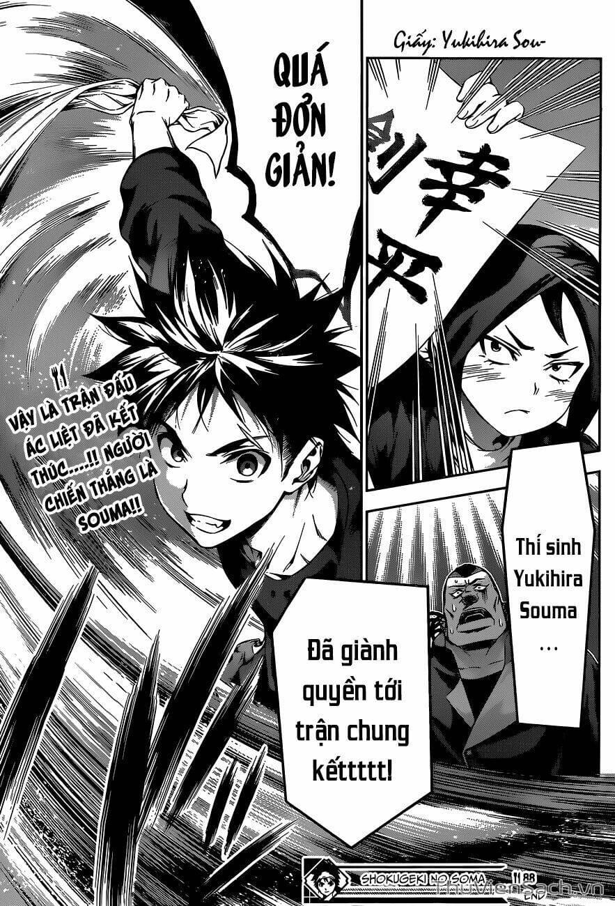 Truyện Tranh Vua Bếp Soma - Cuộc Chiến Ẩm Thực trang 7