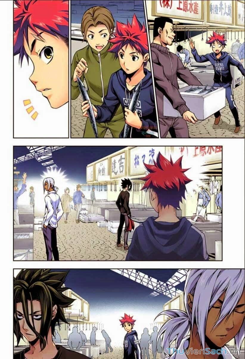 Truyện Tranh Vua Bếp Soma - Cuộc Chiến Ẩm Thực trang 7