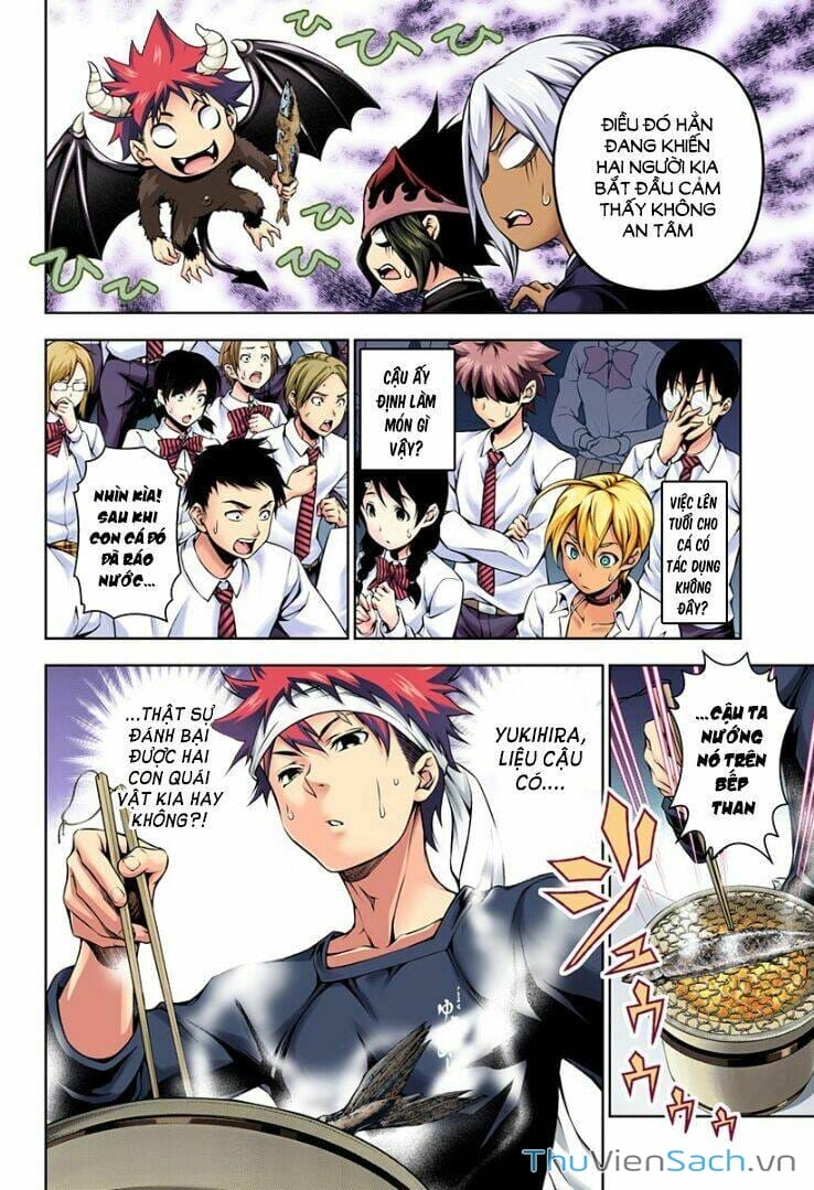 Truyện Tranh Vua Bếp Soma - Cuộc Chiến Ẩm Thực trang 7