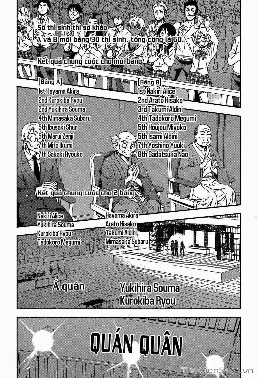 Truyện Tranh Vua Bếp Soma - Cuộc Chiến Ẩm Thực trang 7