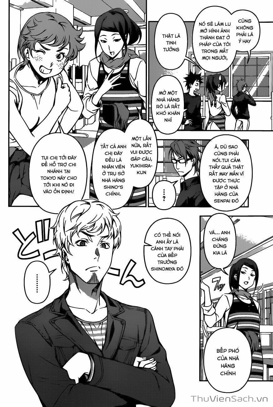 Truyện Tranh Vua Bếp Soma - Cuộc Chiến Ẩm Thực trang 7