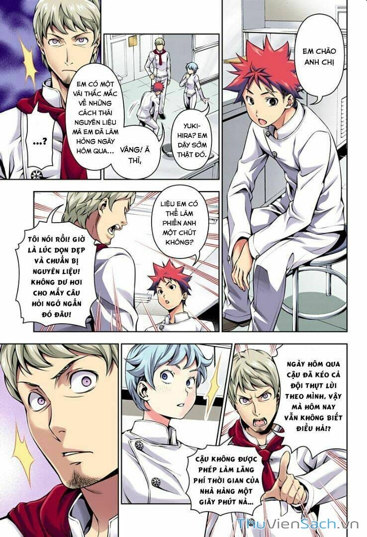 Truyện Tranh Vua Bếp Soma - Cuộc Chiến Ẩm Thực trang 7