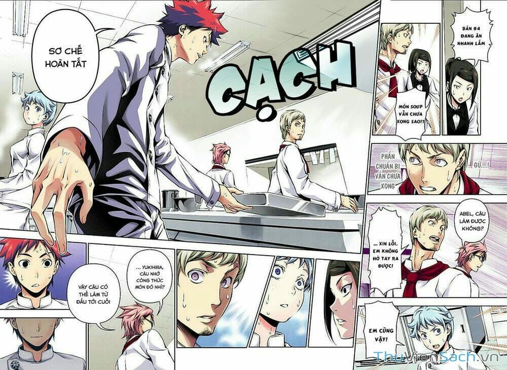 Truyện Tranh Vua Bếp Soma - Cuộc Chiến Ẩm Thực trang 7