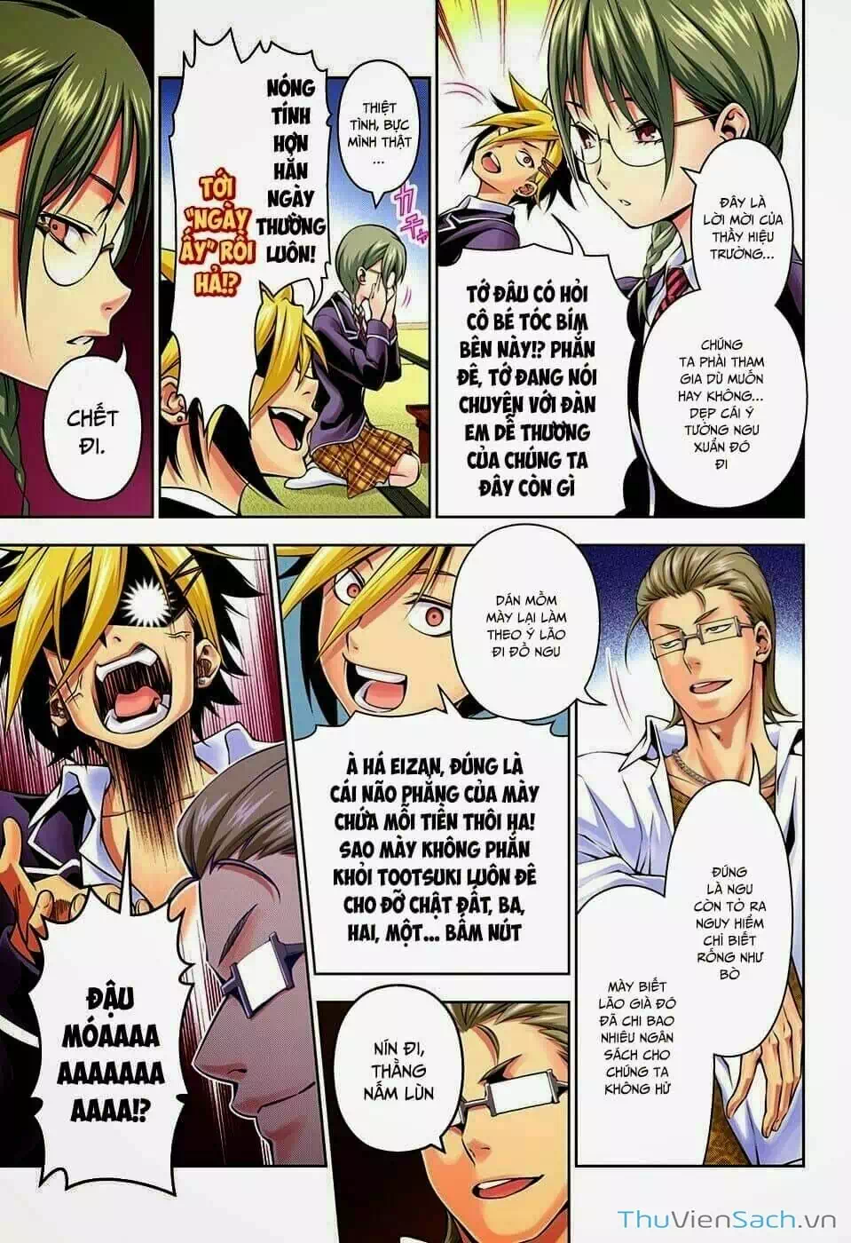 Truyện Tranh Vua Bếp Soma - Cuộc Chiến Ẩm Thực trang 7