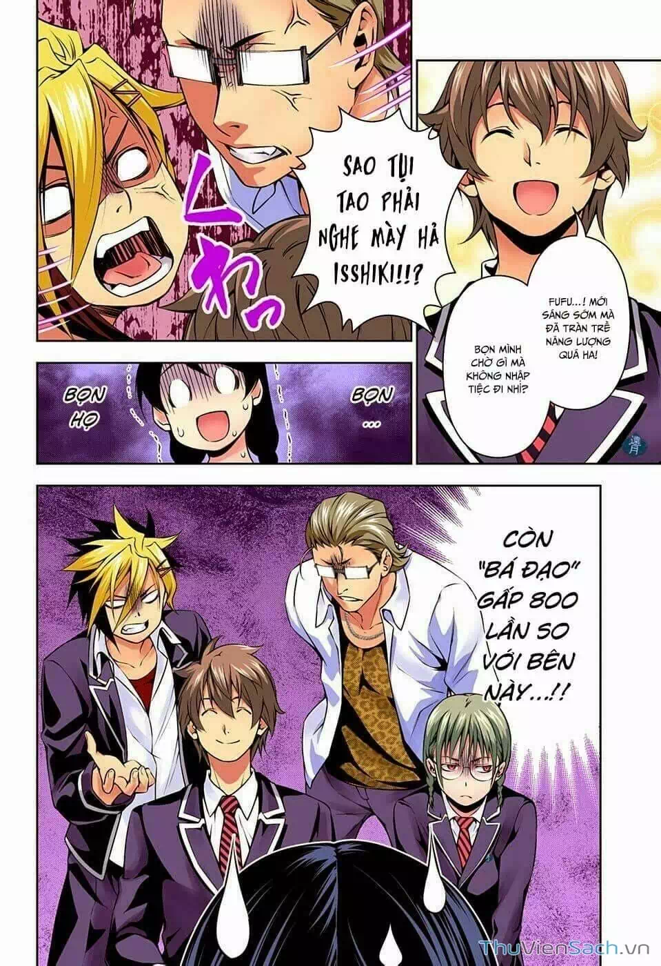 Truyện Tranh Vua Bếp Soma - Cuộc Chiến Ẩm Thực trang 7