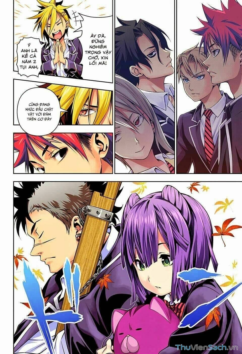 Truyện Tranh Vua Bếp Soma - Cuộc Chiến Ẩm Thực trang 7