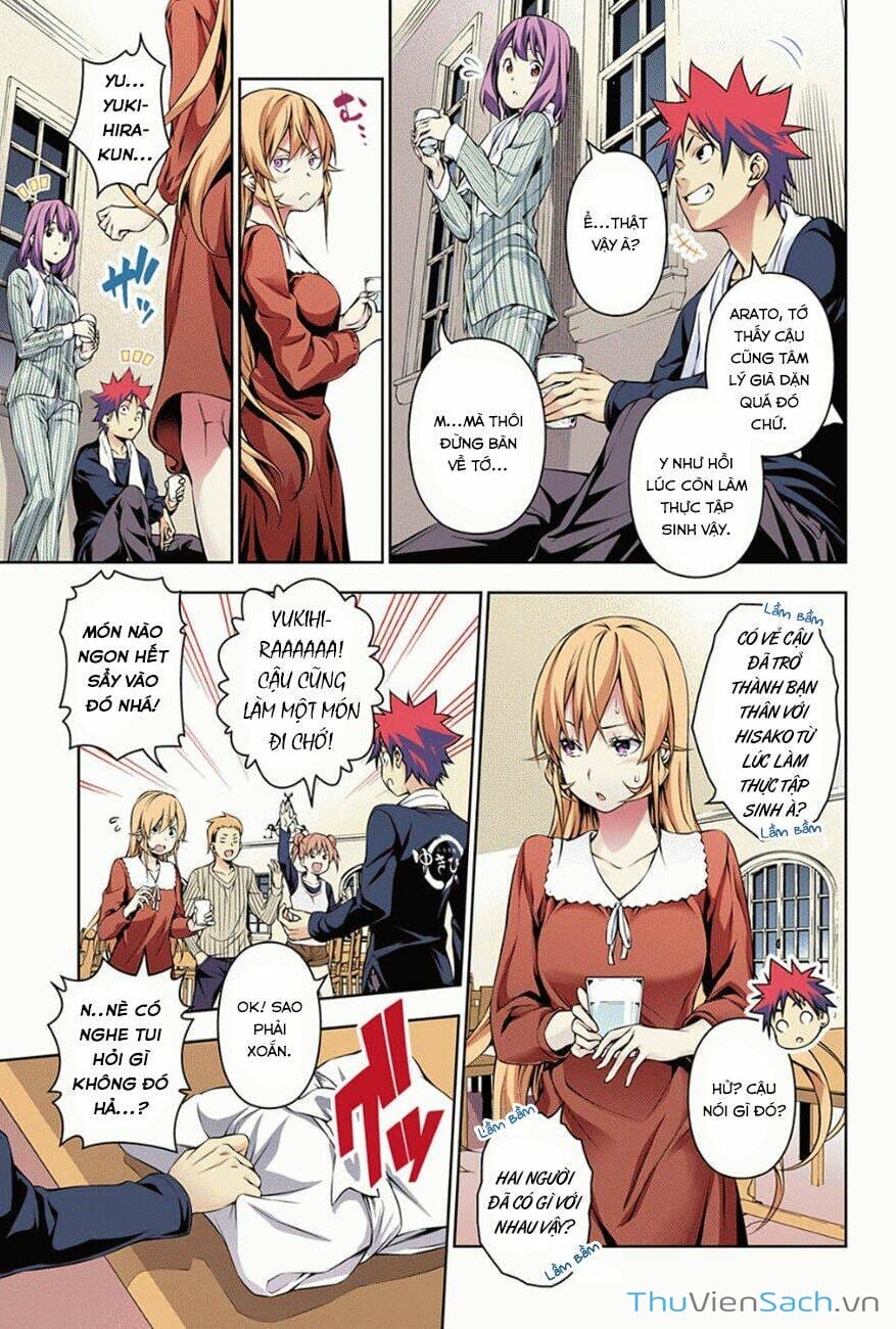 Truyện Tranh Vua Bếp Soma - Cuộc Chiến Ẩm Thực trang 7