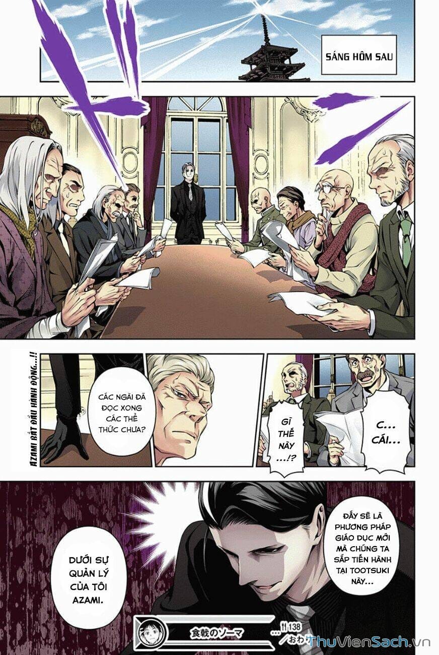 Truyện Tranh Vua Bếp Soma - Cuộc Chiến Ẩm Thực trang 7