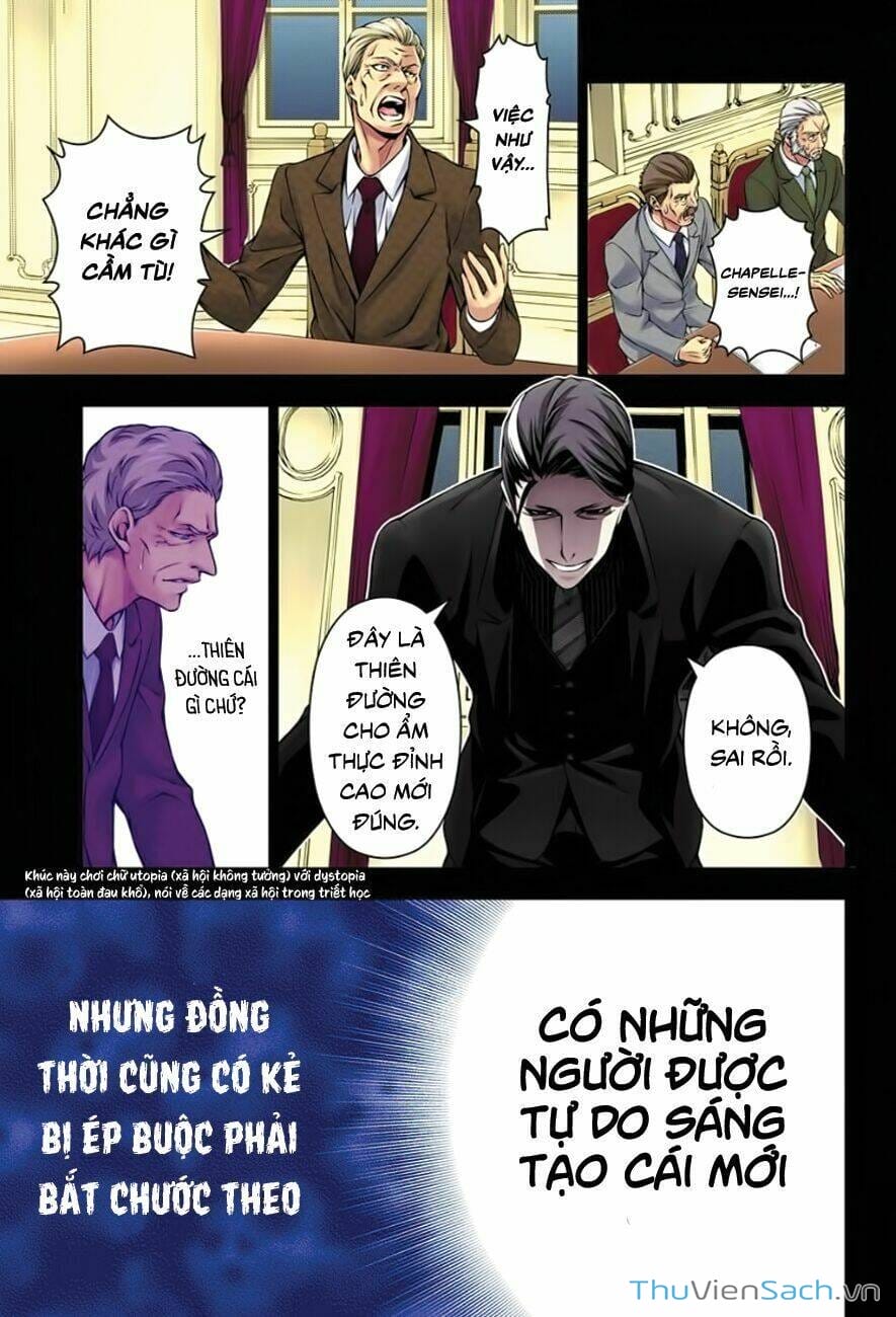 Truyện Tranh Vua Bếp Soma - Cuộc Chiến Ẩm Thực trang 7