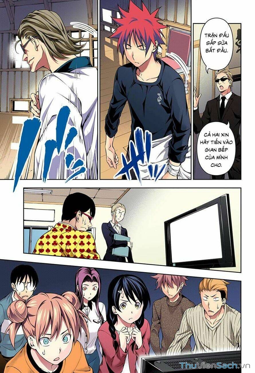 Truyện Tranh Vua Bếp Soma - Cuộc Chiến Ẩm Thực trang 7