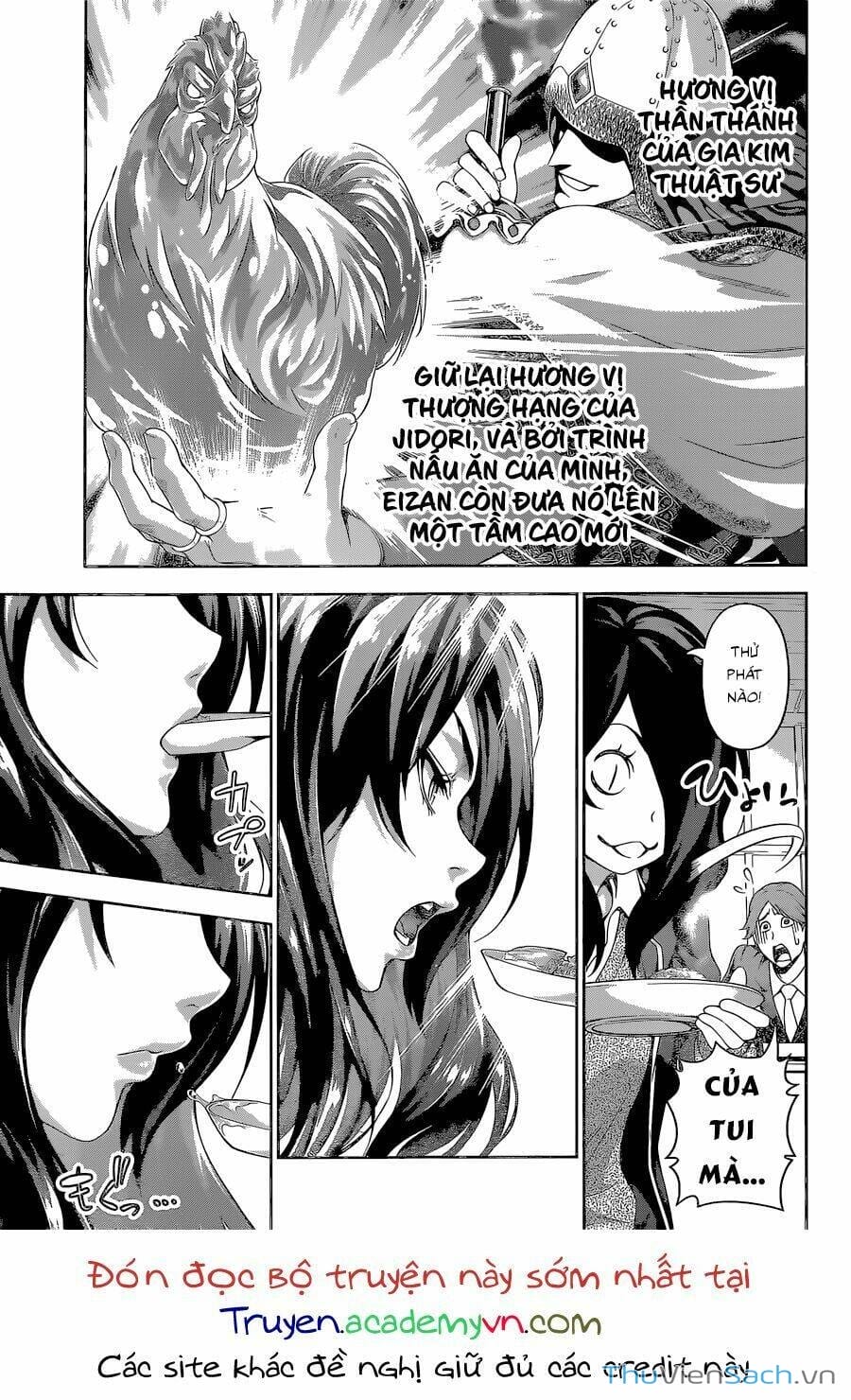 Truyện Tranh Vua Bếp Soma - Cuộc Chiến Ẩm Thực trang 7