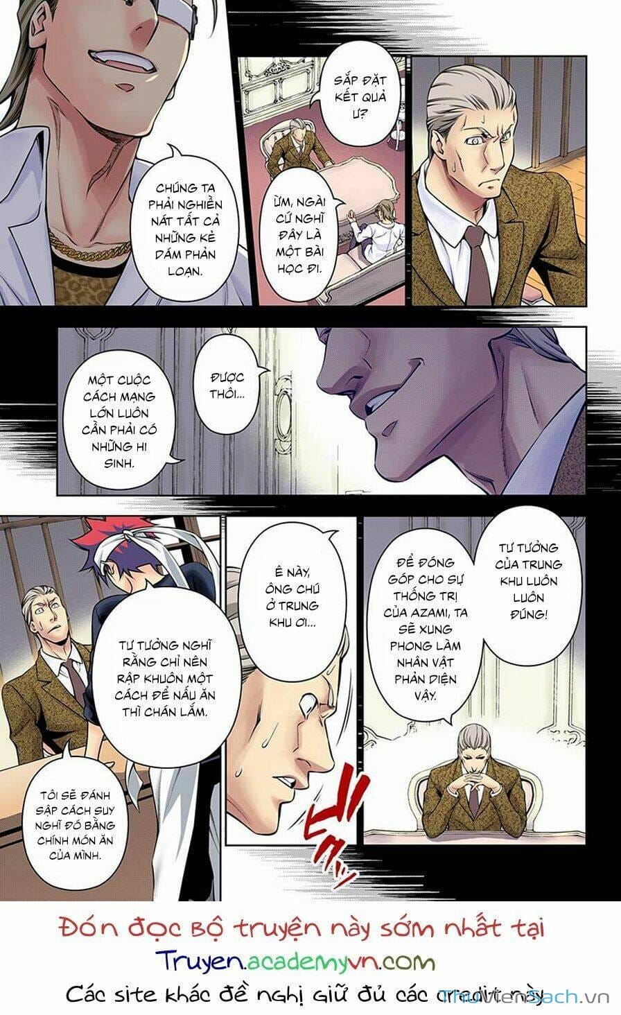 Truyện Tranh Vua Bếp Soma - Cuộc Chiến Ẩm Thực trang 7