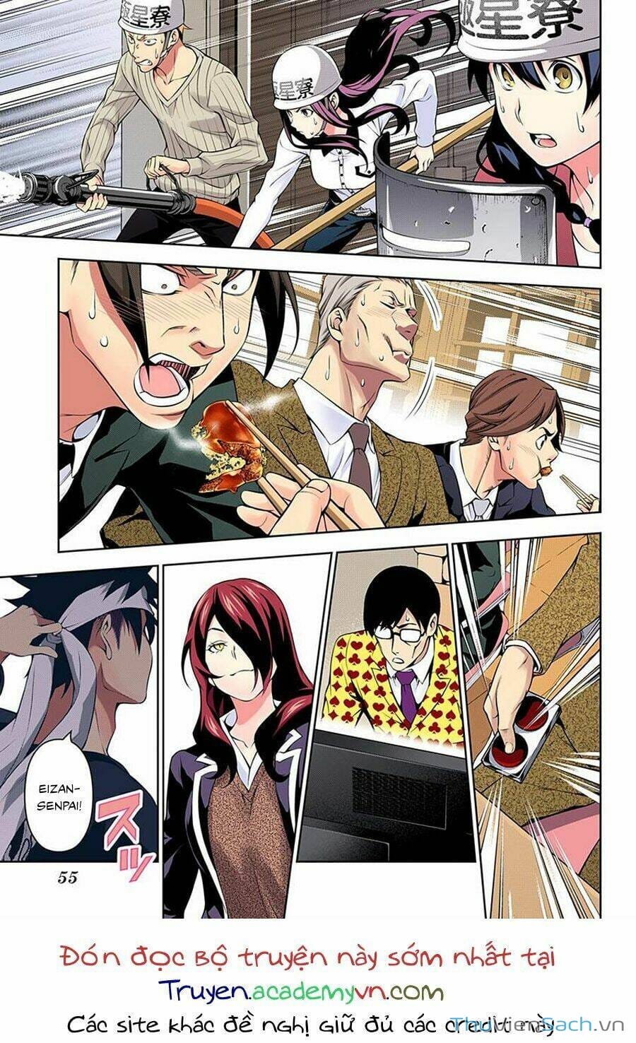 Truyện Tranh Vua Bếp Soma - Cuộc Chiến Ẩm Thực trang 7