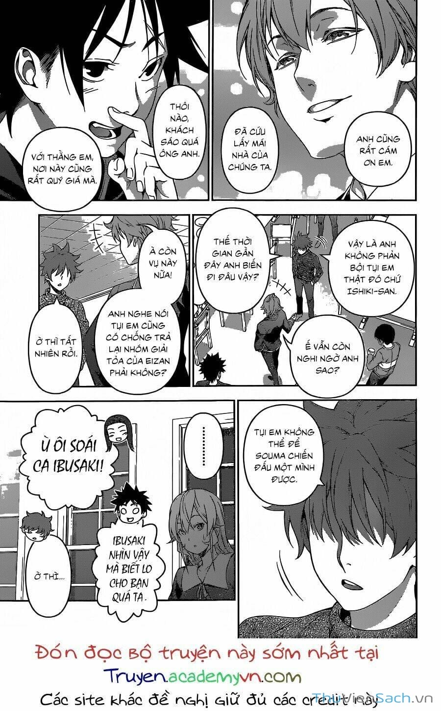 Truyện Tranh Vua Bếp Soma - Cuộc Chiến Ẩm Thực trang 7