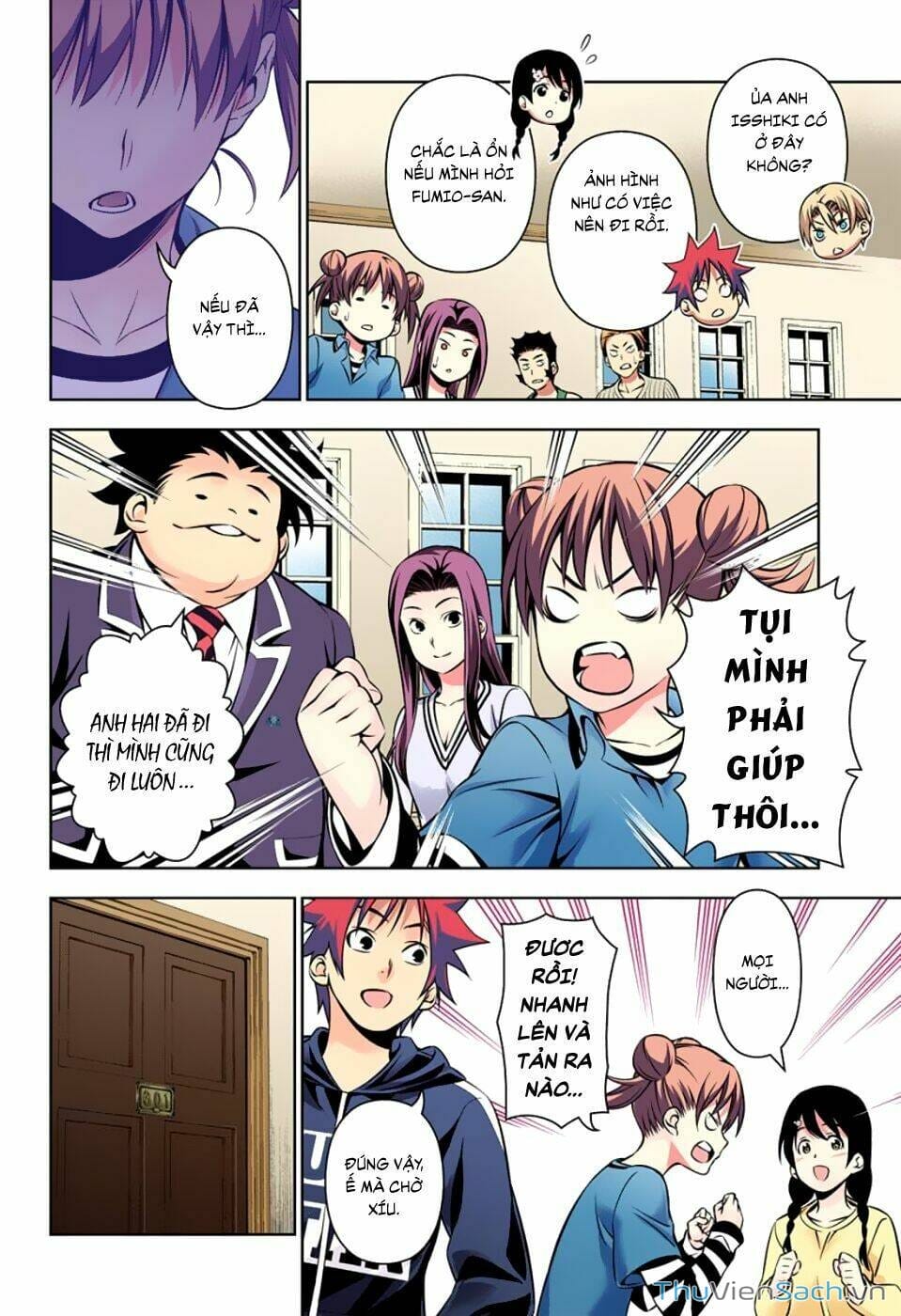 Truyện Tranh Vua Bếp Soma - Cuộc Chiến Ẩm Thực trang 7