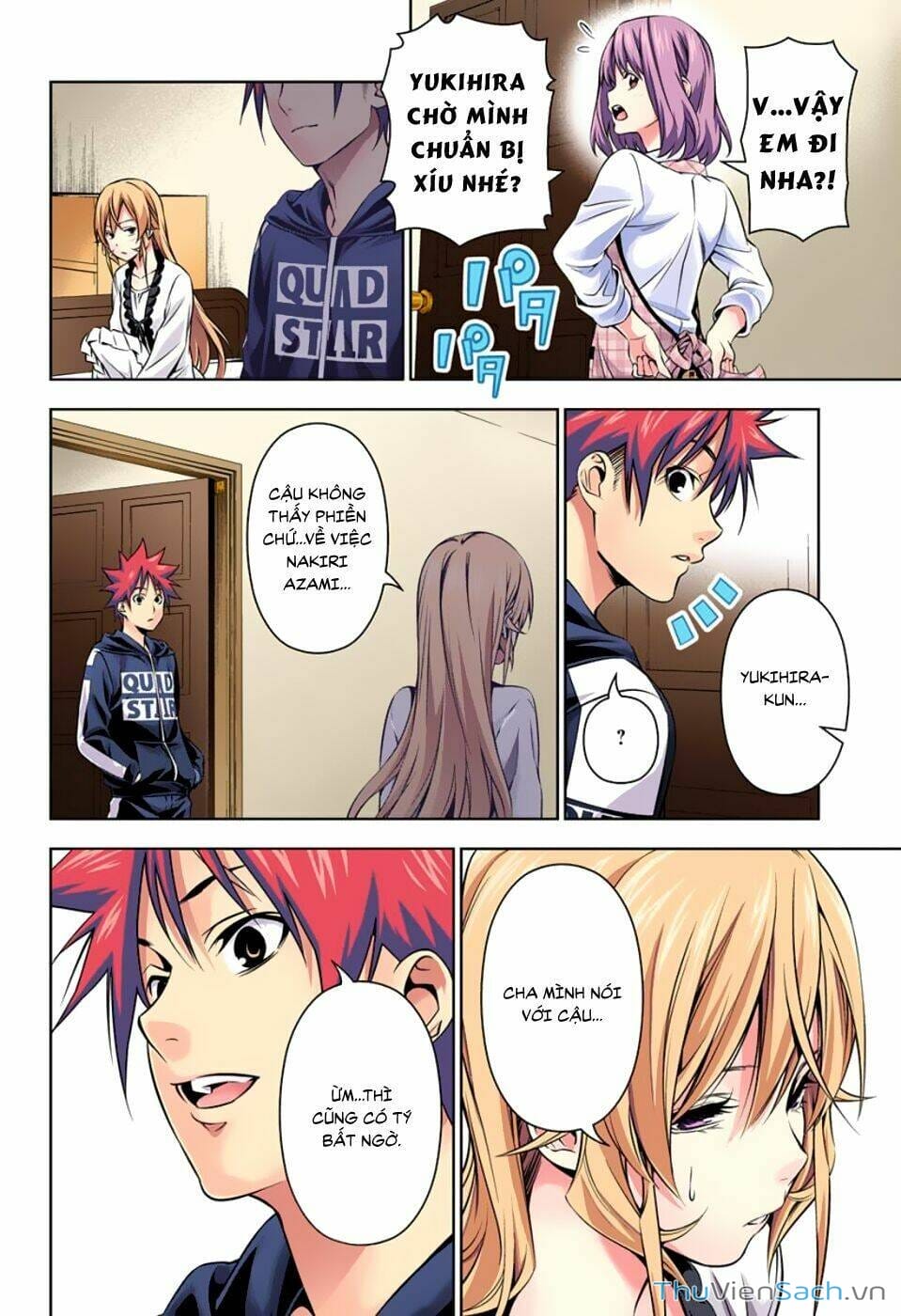 Truyện Tranh Vua Bếp Soma - Cuộc Chiến Ẩm Thực trang 7