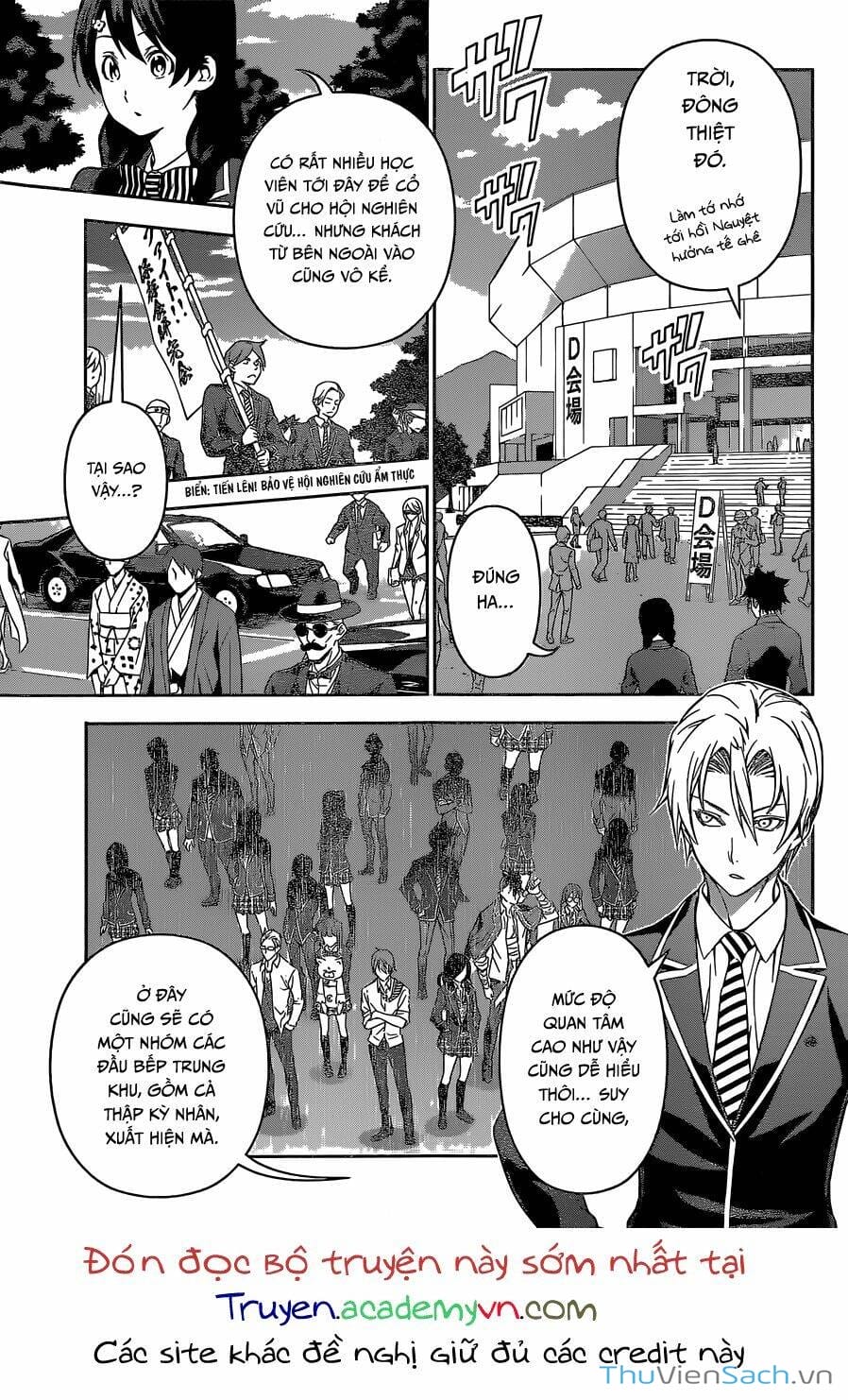 Truyện Tranh Vua Bếp Soma - Cuộc Chiến Ẩm Thực trang 7