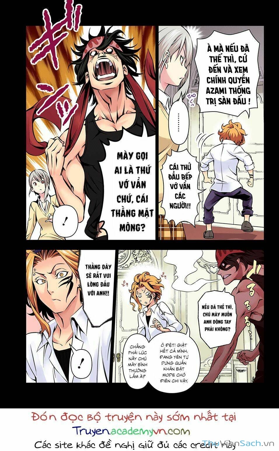 Truyện Tranh Vua Bếp Soma - Cuộc Chiến Ẩm Thực trang 7