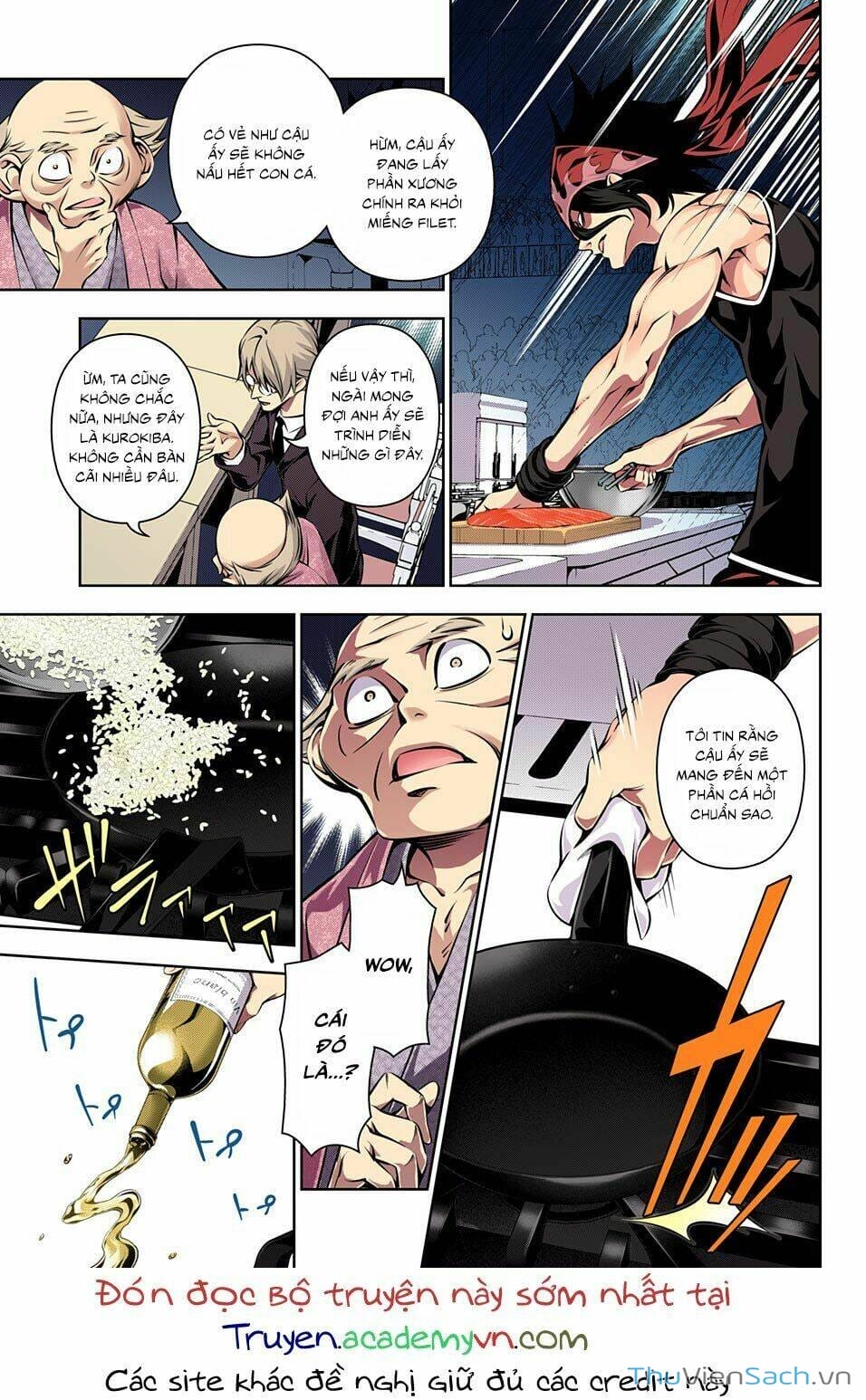 Truyện Tranh Vua Bếp Soma - Cuộc Chiến Ẩm Thực trang 7