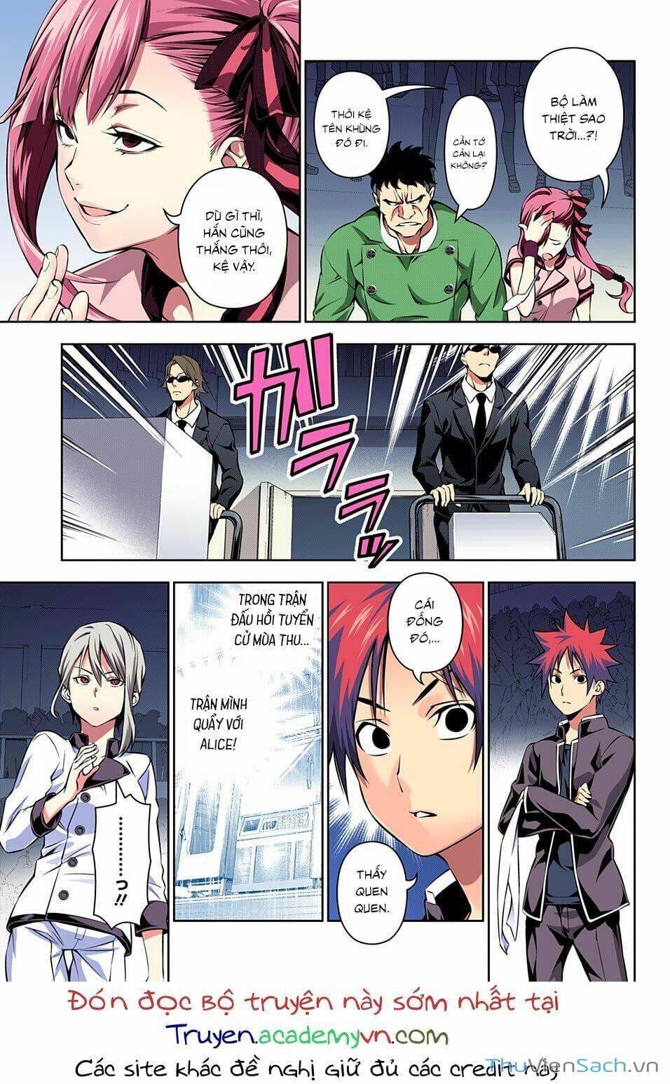 Truyện Tranh Vua Bếp Soma - Cuộc Chiến Ẩm Thực trang 7