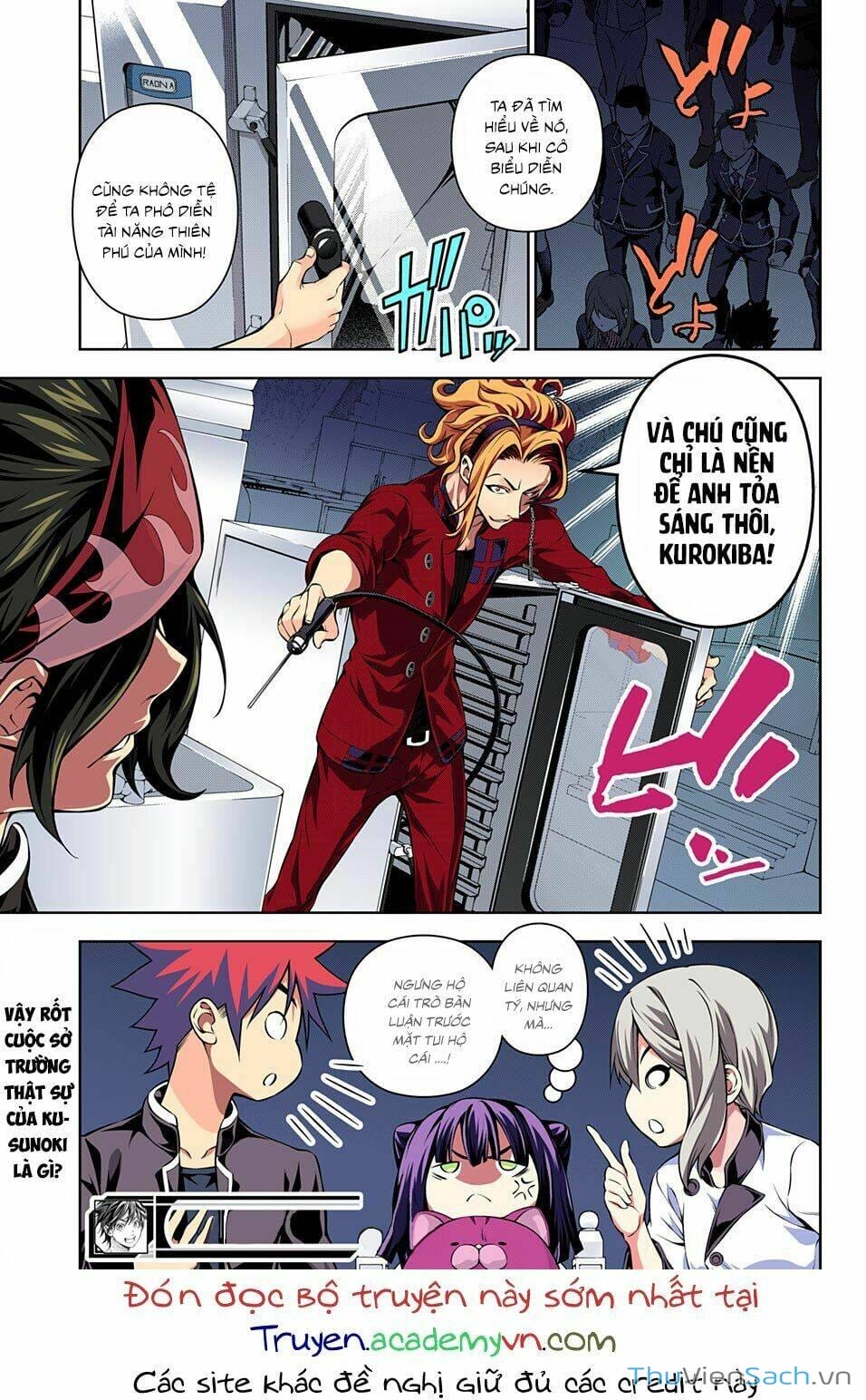 Truyện Tranh Vua Bếp Soma - Cuộc Chiến Ẩm Thực trang 7