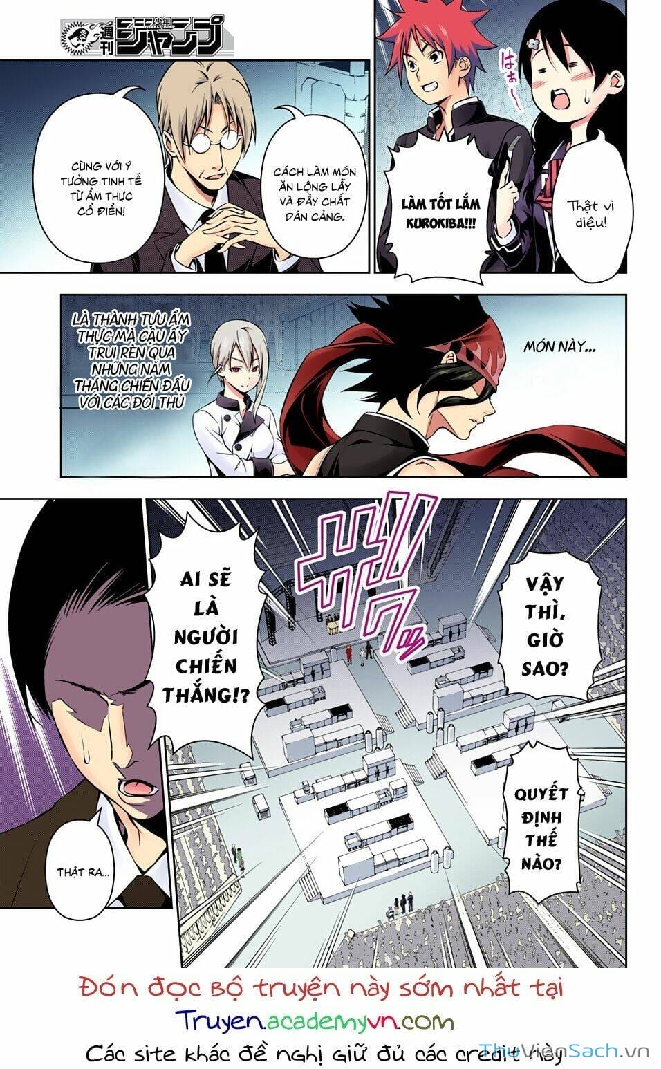 Truyện Tranh Vua Bếp Soma - Cuộc Chiến Ẩm Thực trang 7