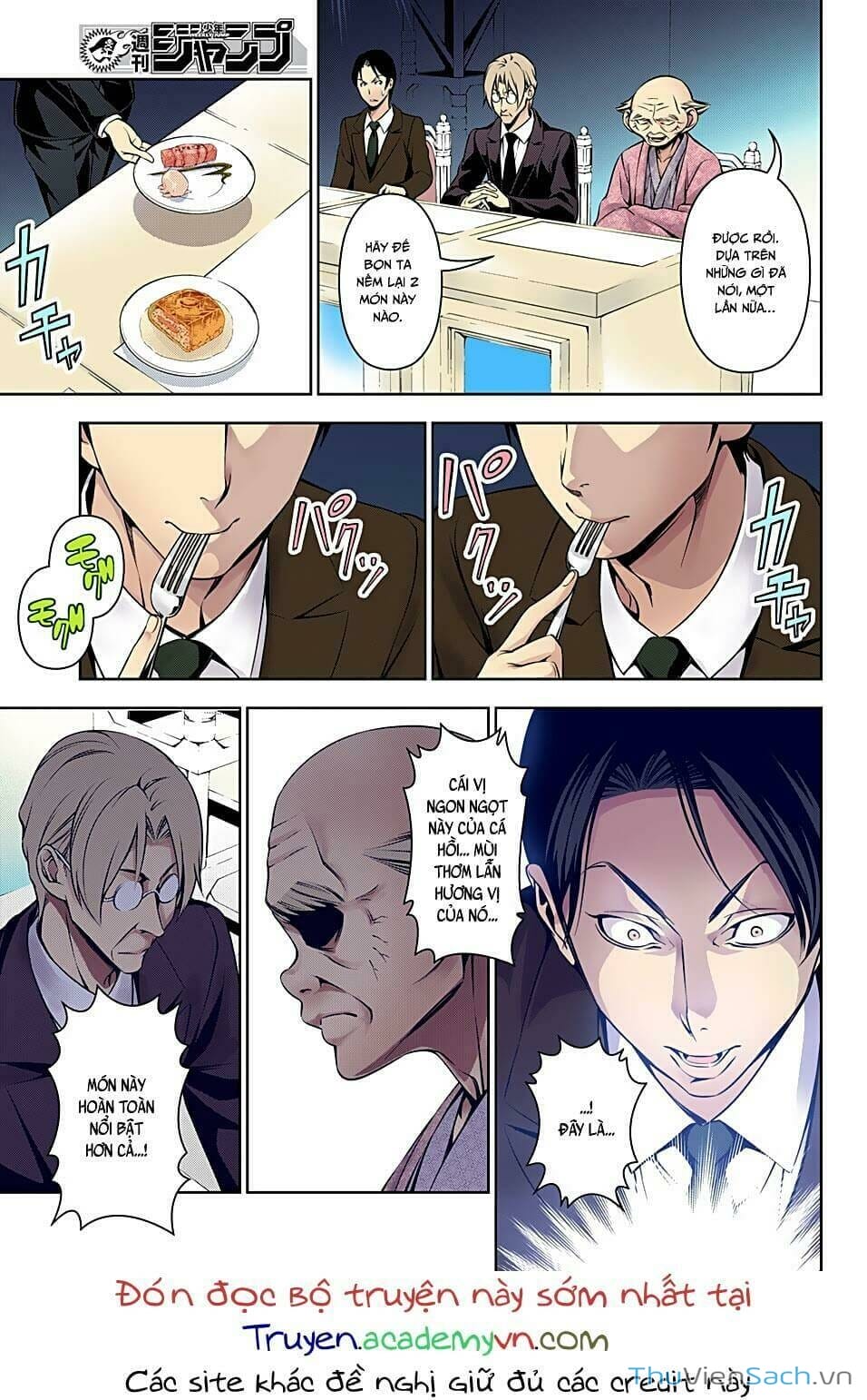 Truyện Tranh Vua Bếp Soma - Cuộc Chiến Ẩm Thực trang 7