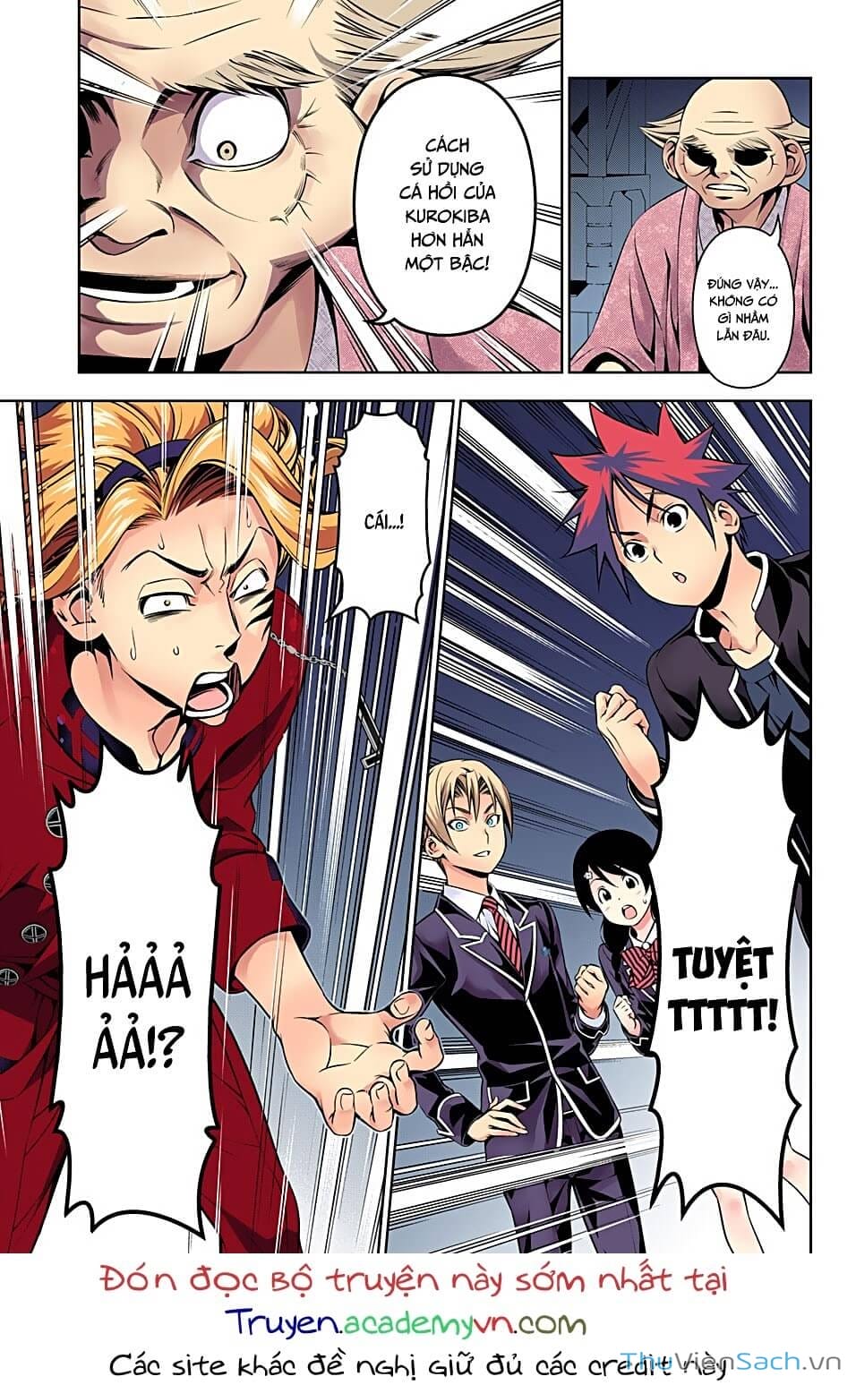 Truyện Tranh Vua Bếp Soma - Cuộc Chiến Ẩm Thực trang 7