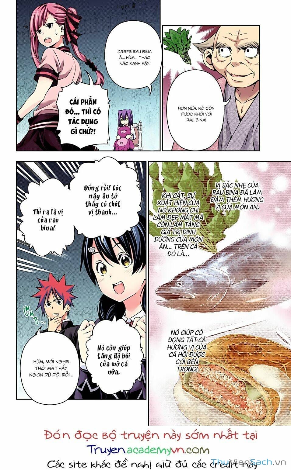 Truyện Tranh Vua Bếp Soma - Cuộc Chiến Ẩm Thực trang 7