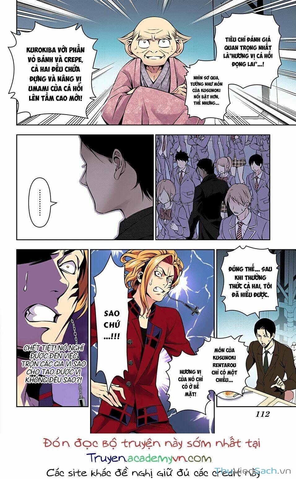 Truyện Tranh Vua Bếp Soma - Cuộc Chiến Ẩm Thực trang 7