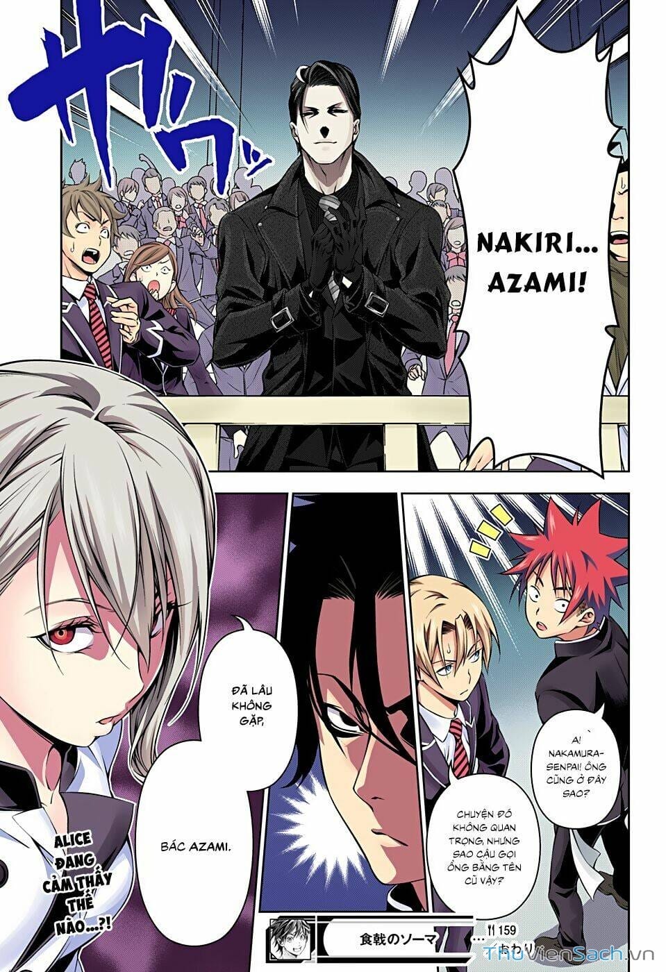 Truyện Tranh Vua Bếp Soma - Cuộc Chiến Ẩm Thực trang 7