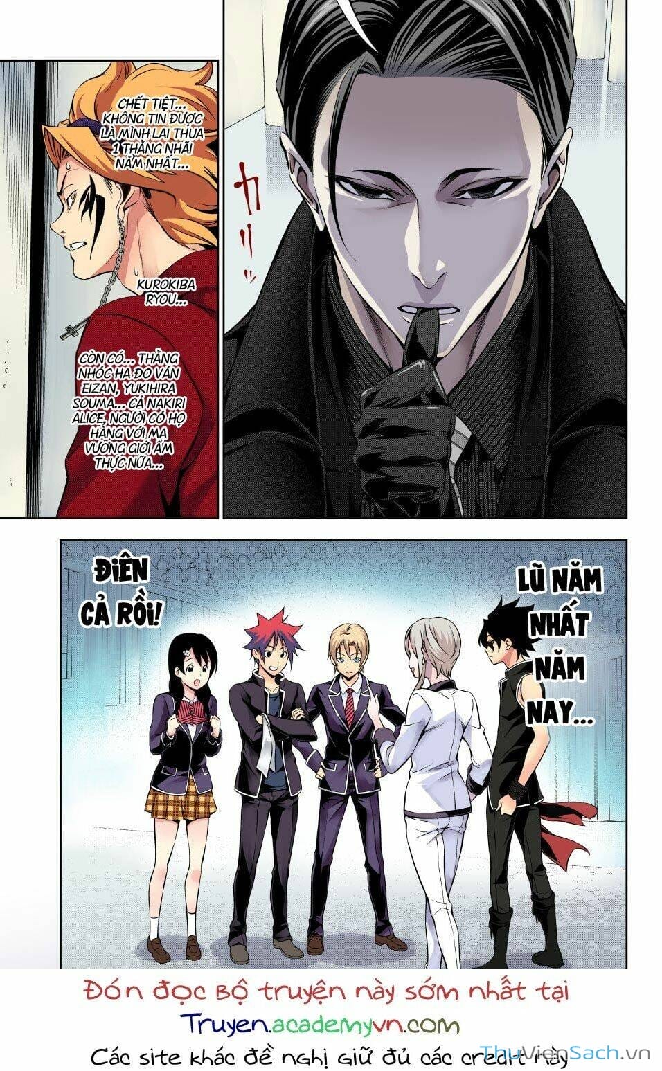 Truyện Tranh Vua Bếp Soma - Cuộc Chiến Ẩm Thực trang 7