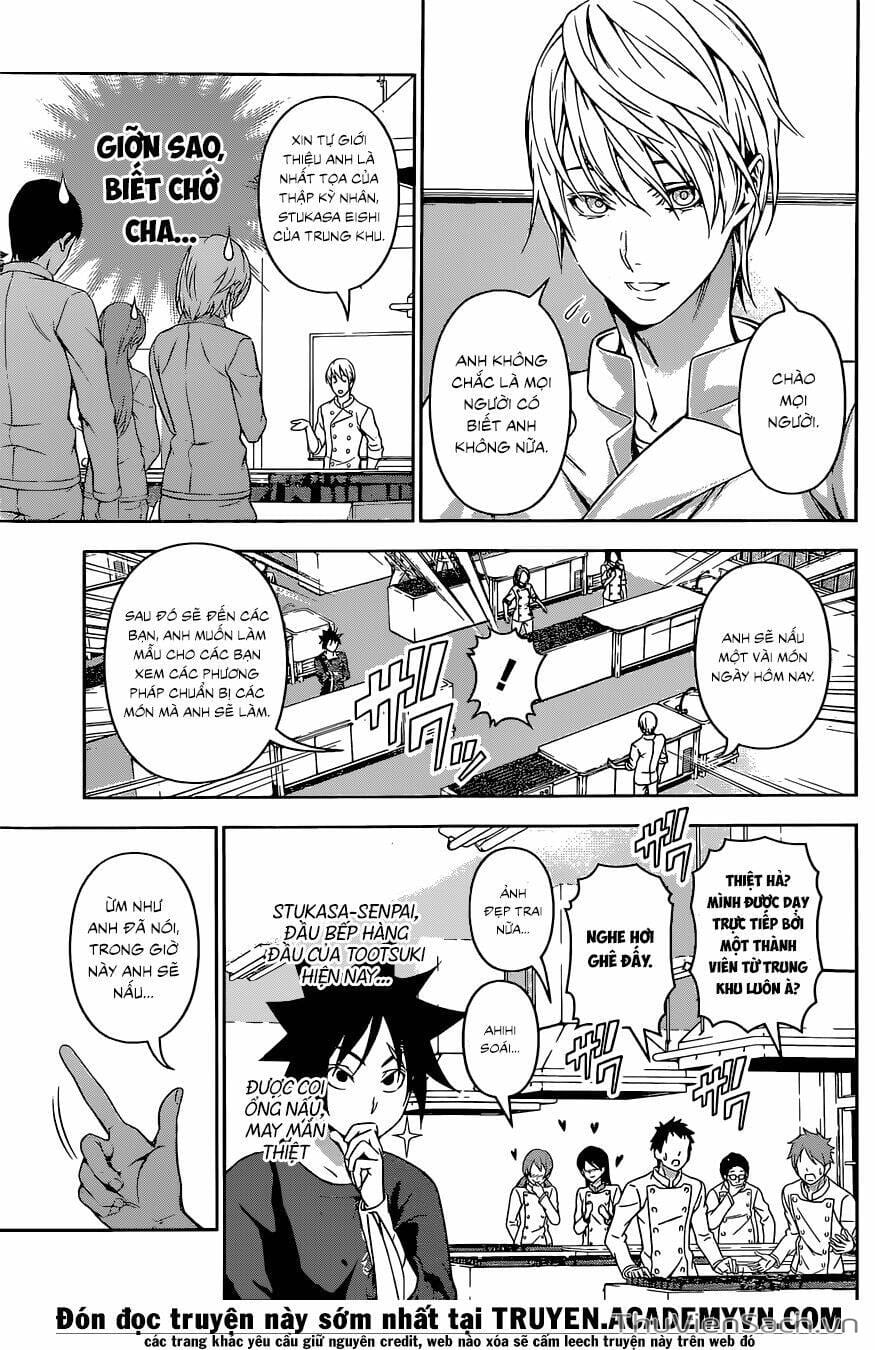 Truyện Tranh Vua Bếp Soma - Cuộc Chiến Ẩm Thực trang 7