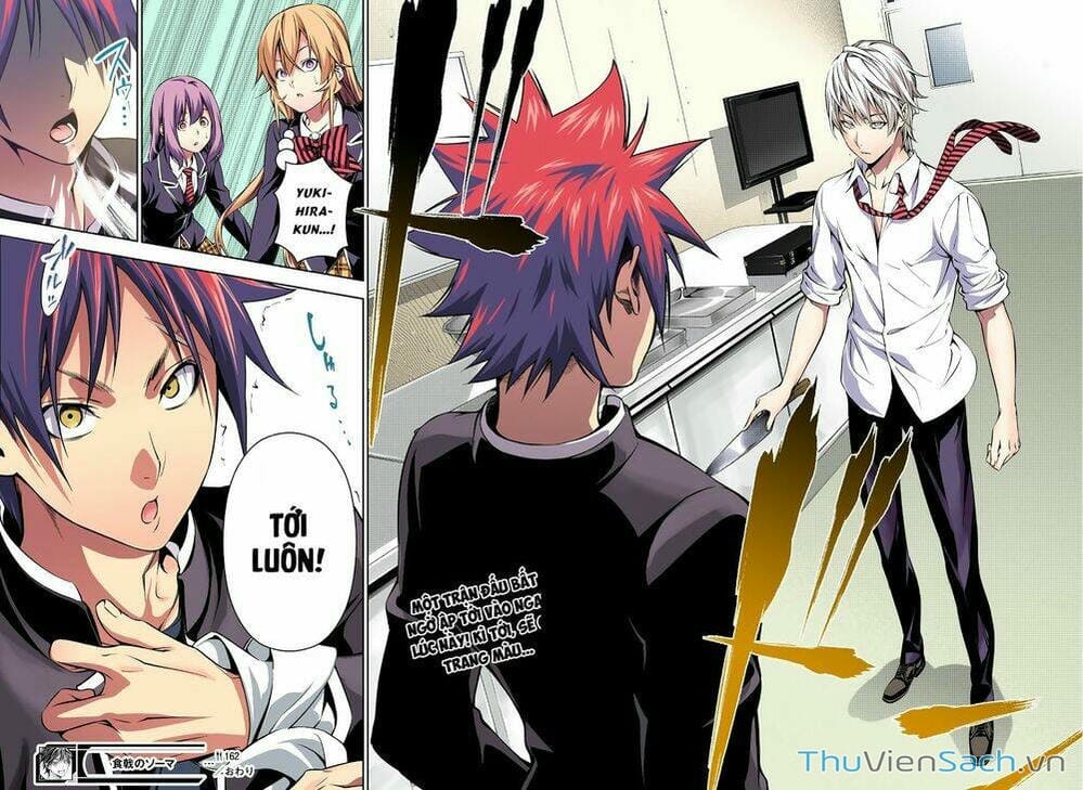 Truyện Tranh Vua Bếp Soma - Cuộc Chiến Ẩm Thực trang 7