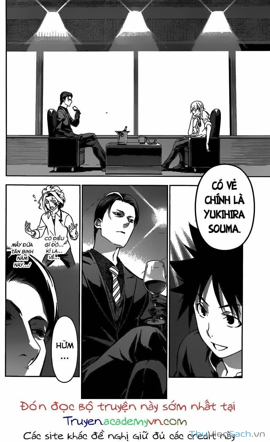 Truyện Tranh Vua Bếp Soma - Cuộc Chiến Ẩm Thực trang 7