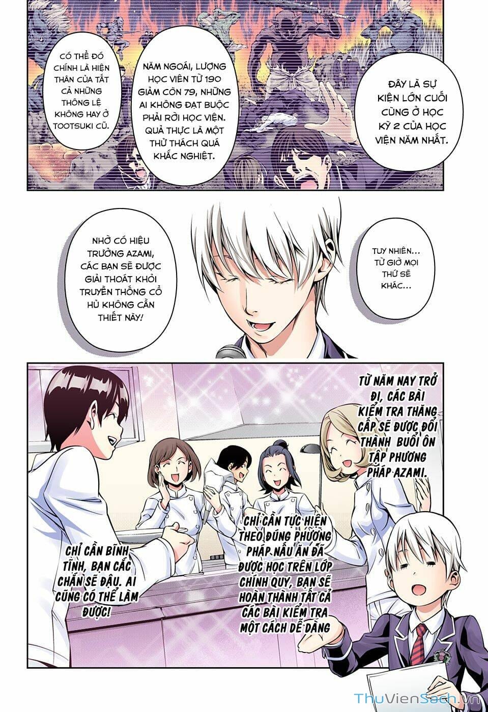 Truyện Tranh Vua Bếp Soma - Cuộc Chiến Ẩm Thực trang 7