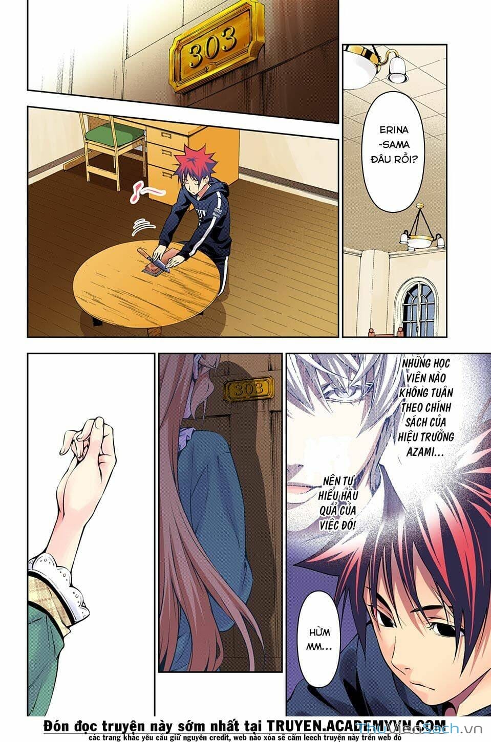 Truyện Tranh Vua Bếp Soma - Cuộc Chiến Ẩm Thực trang 7