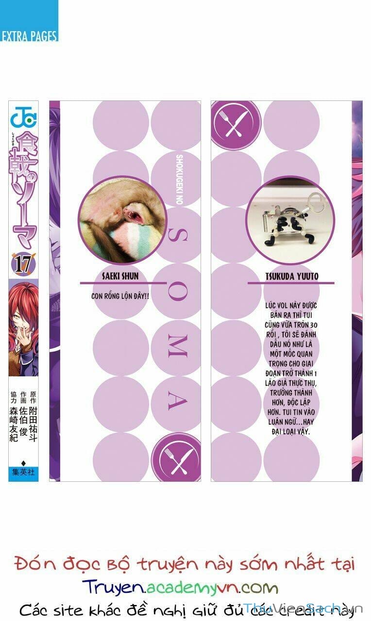 Truyện Tranh Vua Bếp Soma - Cuộc Chiến Ẩm Thực trang 7