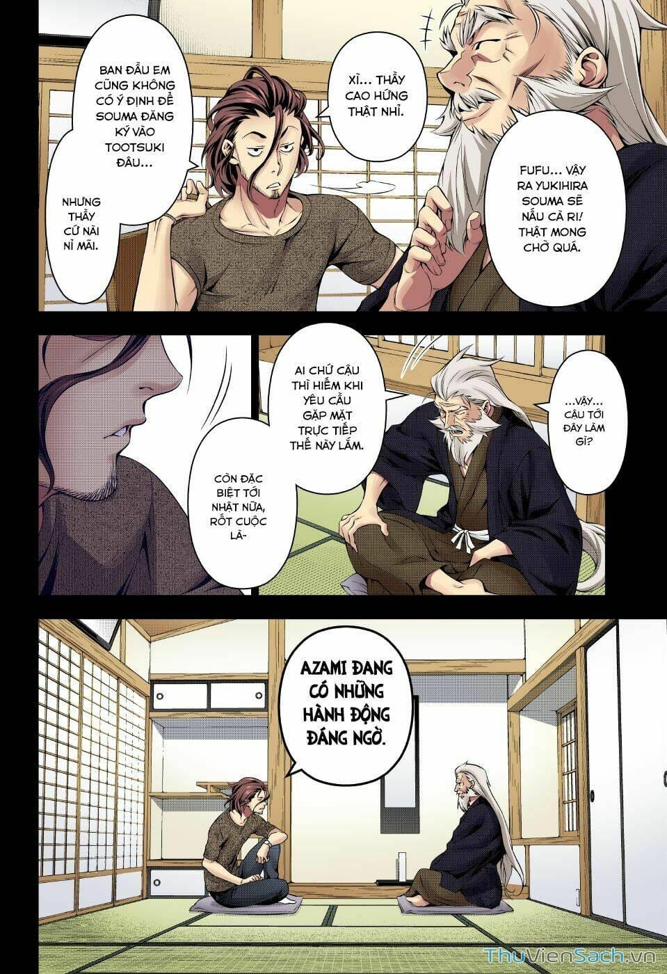 Truyện Tranh Vua Bếp Soma - Cuộc Chiến Ẩm Thực trang 7