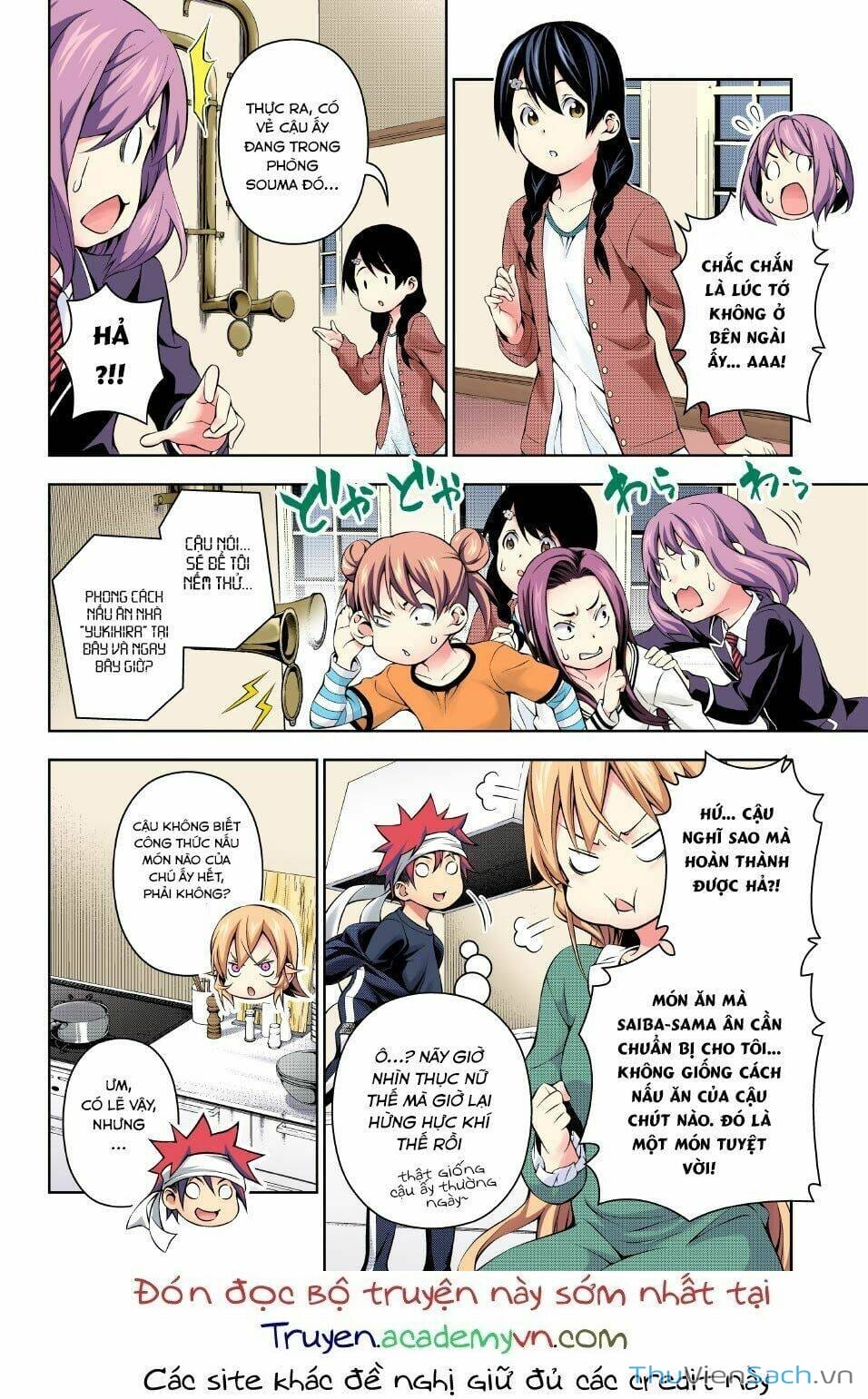 Truyện Tranh Vua Bếp Soma - Cuộc Chiến Ẩm Thực trang 7