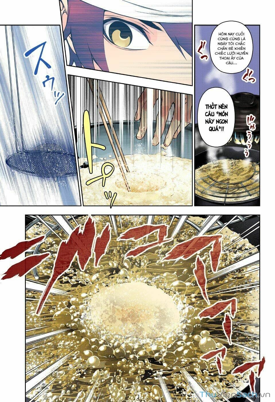 Truyện Tranh Vua Bếp Soma - Cuộc Chiến Ẩm Thực trang 7