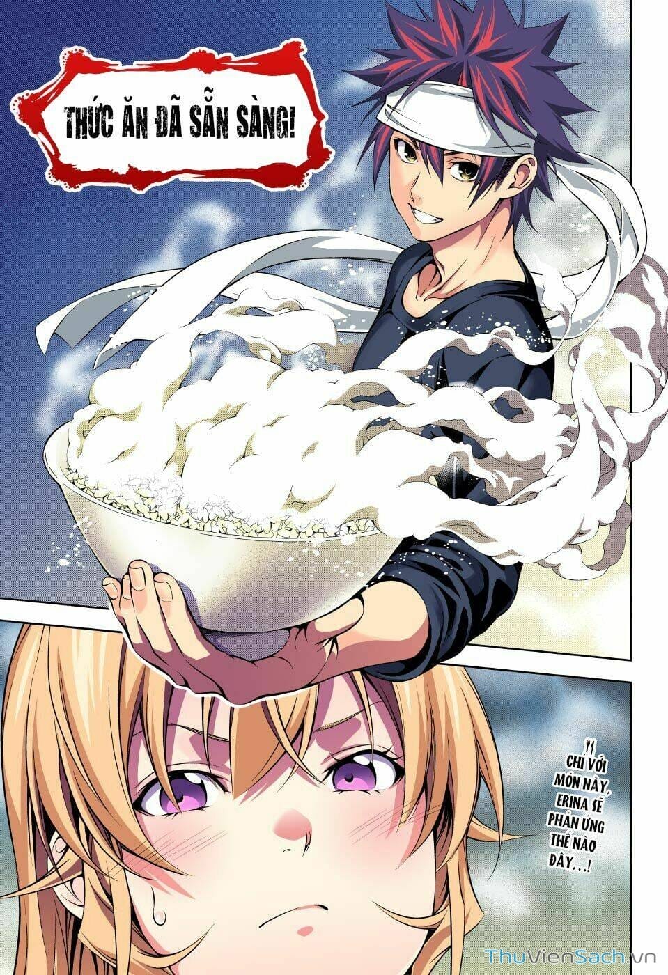 Truyện Tranh Vua Bếp Soma - Cuộc Chiến Ẩm Thực trang 7
