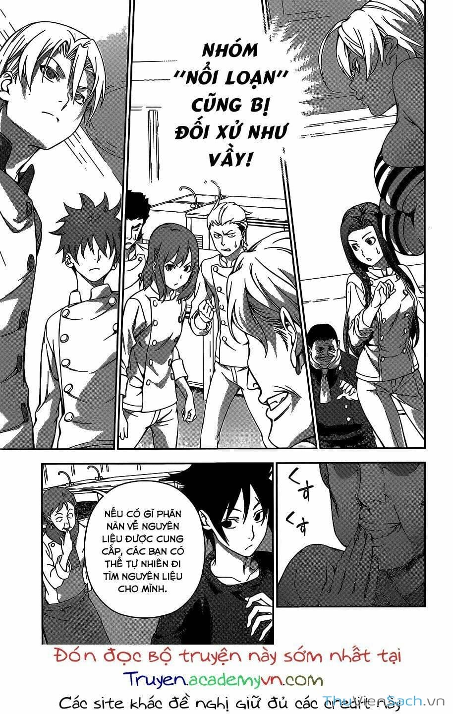 Truyện Tranh Vua Bếp Soma - Cuộc Chiến Ẩm Thực trang 7