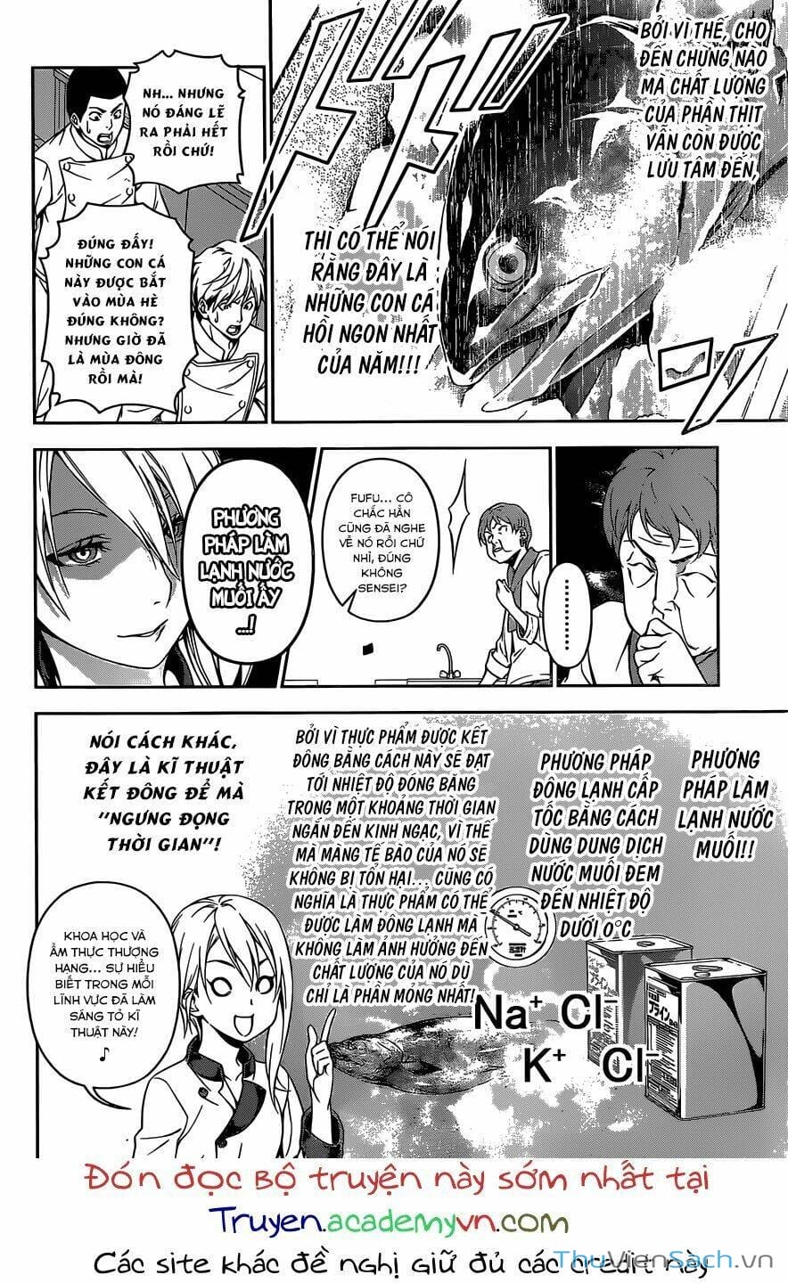 Truyện Tranh Vua Bếp Soma - Cuộc Chiến Ẩm Thực trang 7