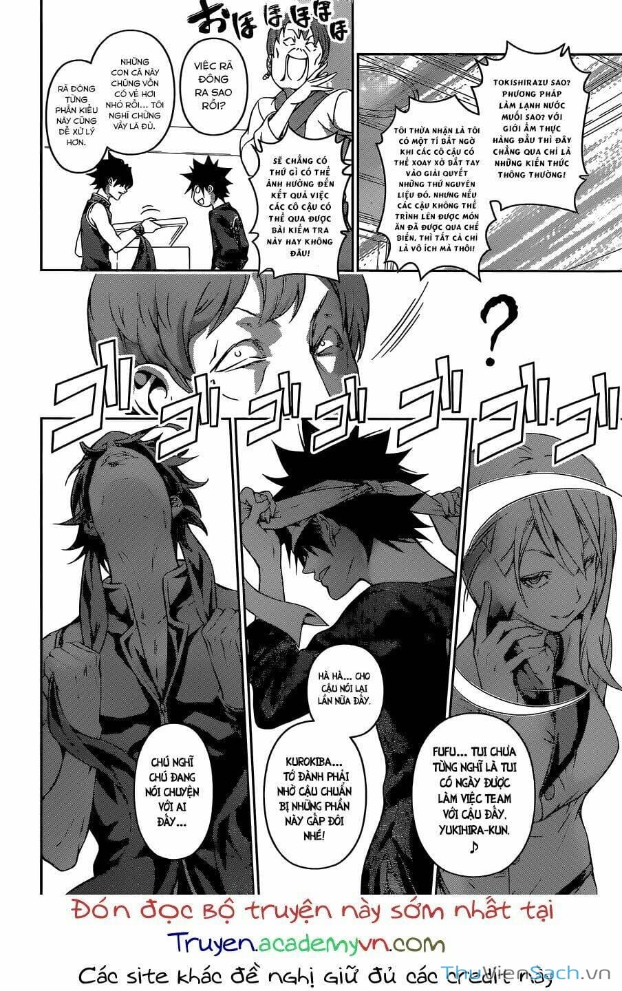 Truyện Tranh Vua Bếp Soma - Cuộc Chiến Ẩm Thực trang 7